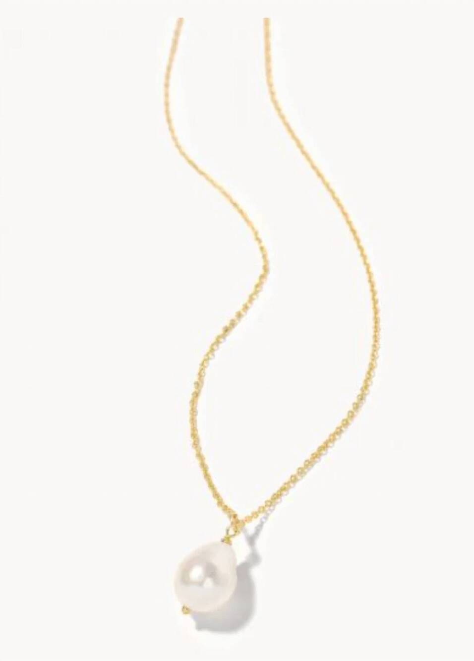 NEW SPARTINA 449 women's oh shell young and crazy necklace in gold